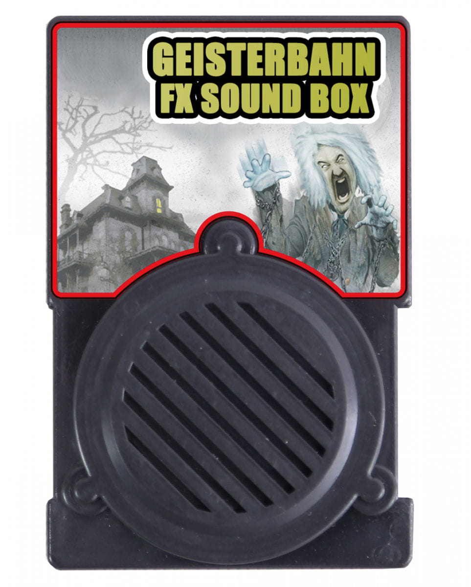FX Box Geisterbahn Sound Halloween Deko FX Box Geisterbahn Sound Halloween Deko von Karneval Universe
