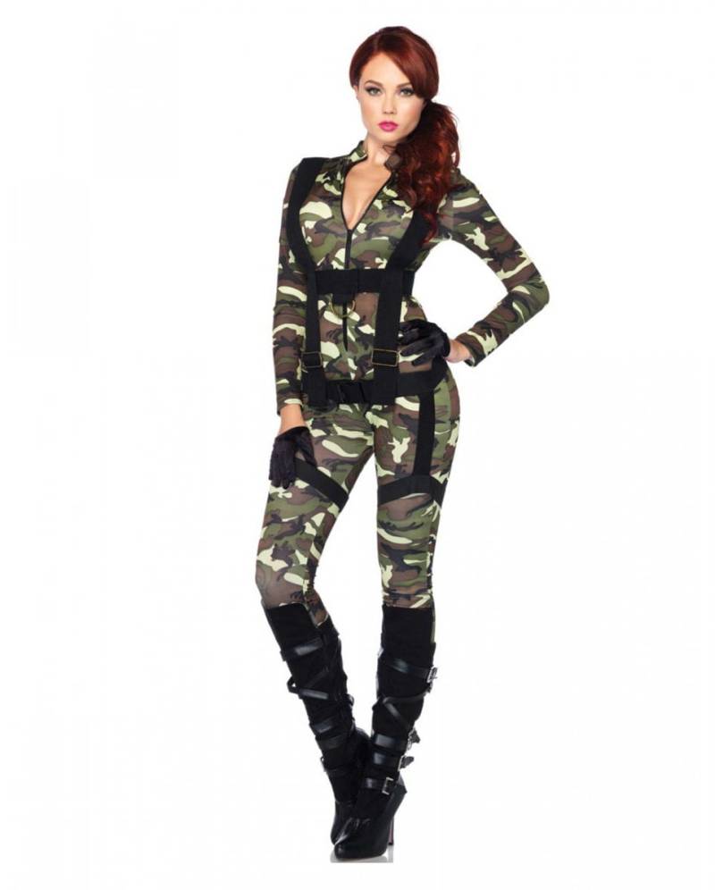 Fallschirmjäger Kostüm für Damen ✩ kaufen M von Karneval Universe