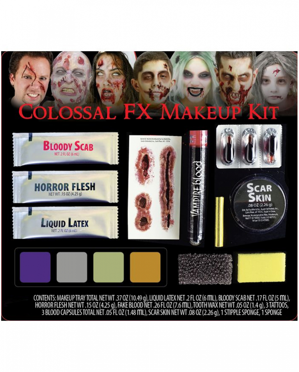 Familien FX Schminkset Halloween JETZT kaufen! von Karneval Universe