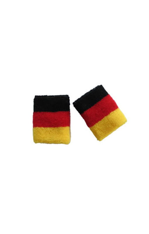 Fan Schweißbänder in Deutschlandfarben   Fan-Accessoire für die von Karneval Universe