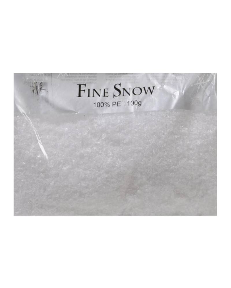 Feiner Schnee 100g   Winterliches Schneedekor zum Streuen von Karneval Universe