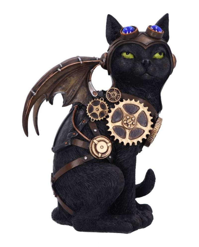 Feline Flight Steampunk Katzen Figur 22,7cm ordern von Karneval Universe
