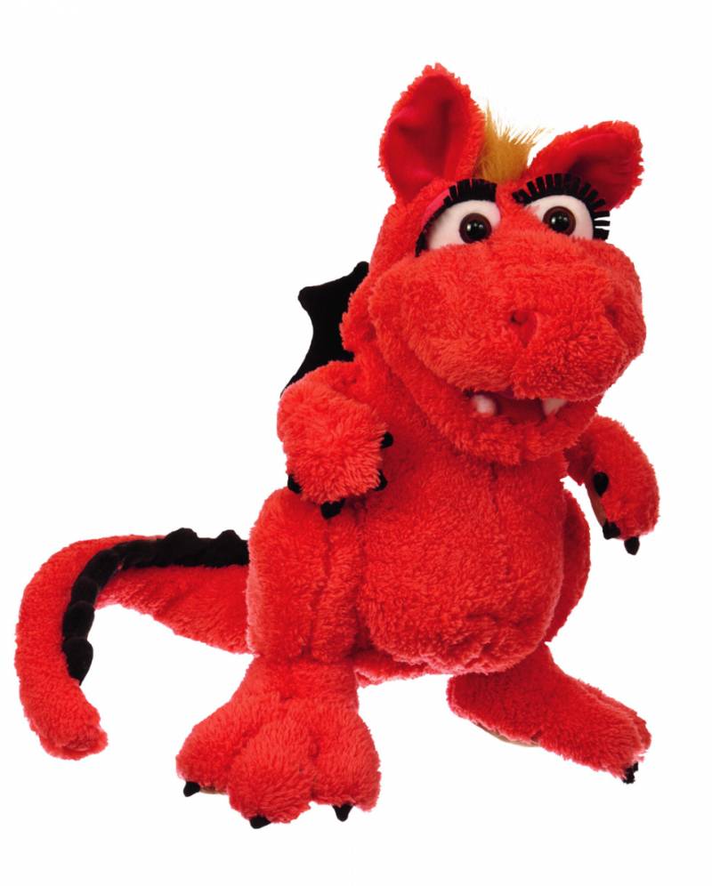 Feuerdrache Elsa Handspielpuppe bestellen von Karneval Universe