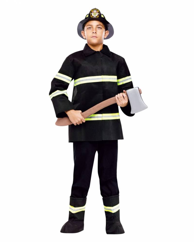 Feuerwehrman Kinderkostüm Medium  Fire Fighter Uniform für Kinder von Karneval Universe