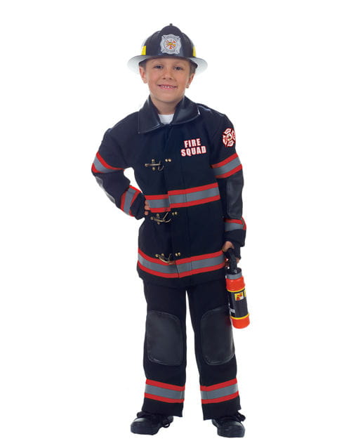 Feuerwehrmann Kinder Kostüm   coole Karnevals Kostüme kaufen M von Karneval Universe