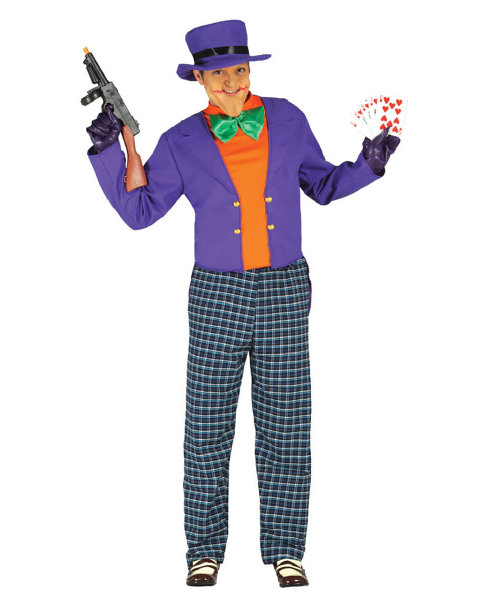 Fieser Joker Herrenkostüm Verkleide dich als Batmans Konkurrent! One Size Fieser Joker Herrenkostüm Verkleide dich als Batmans Konkurrent! One Size von Karneval Universe