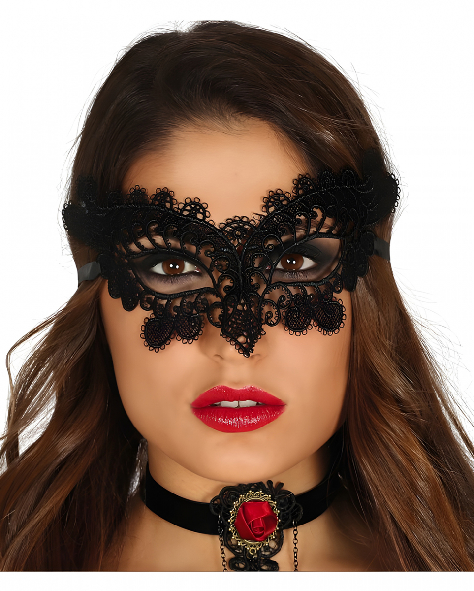 Filigrane Schmetterlings Augenmaske als Kostüm-Accessoire von Karneval Universe
