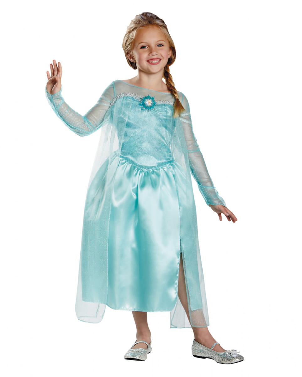 Frozen Eiskönigin Elsa Kinderkostüm   Offizielles Frozen Kostüm für Kids M von Karneval Universe