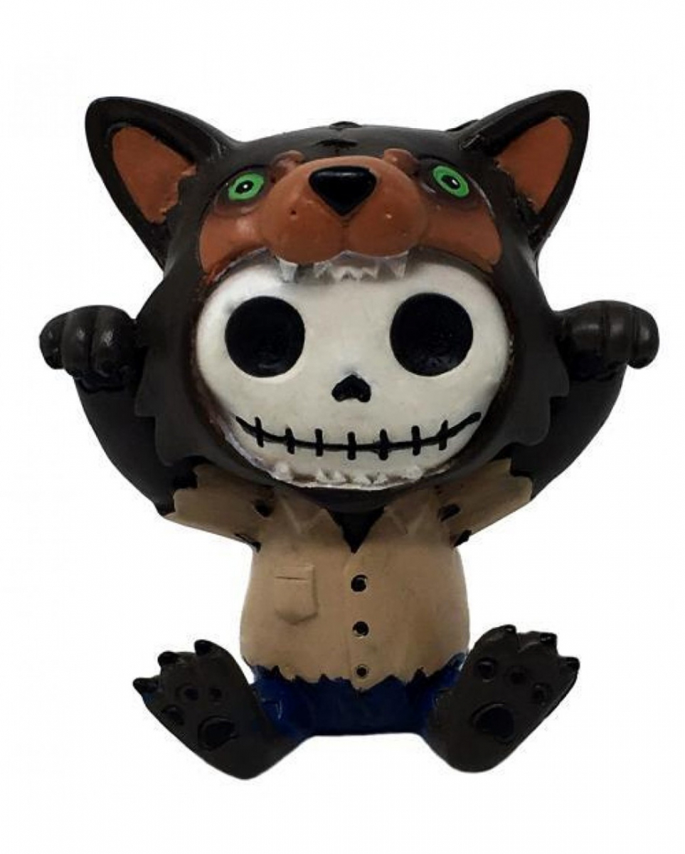 Furrybones Figur - Wolfie klein  Gothic Deko von Karneval Universe