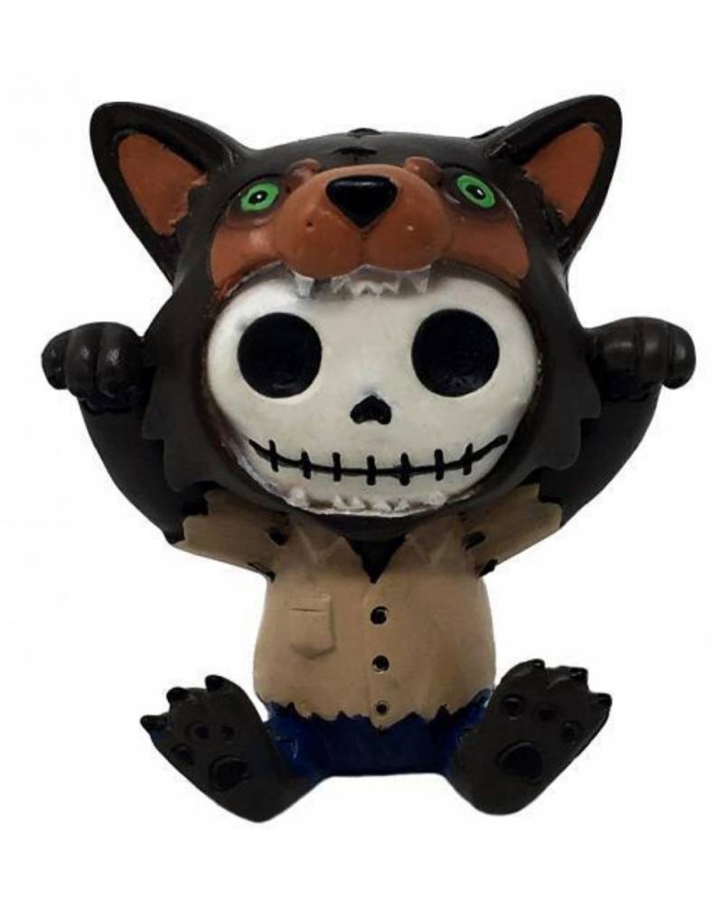Furrybones Figur - Wolfie klein  Gothic Deko von Karneval Universe