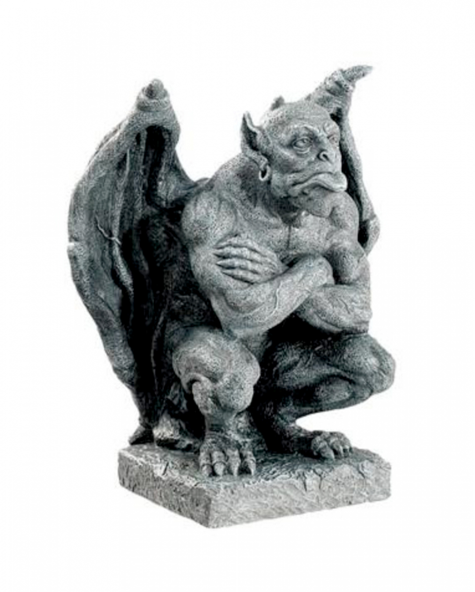 Gargoyle Deimos Figur mit Flügel  Dekofigur von Karneval Universe