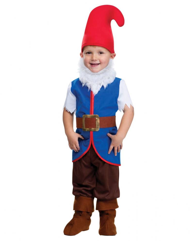 Gartenzwerg Kinderkostüm  5teiliges Wichtelmann Kostüm für die Faschingsparty L von Karneval Universe