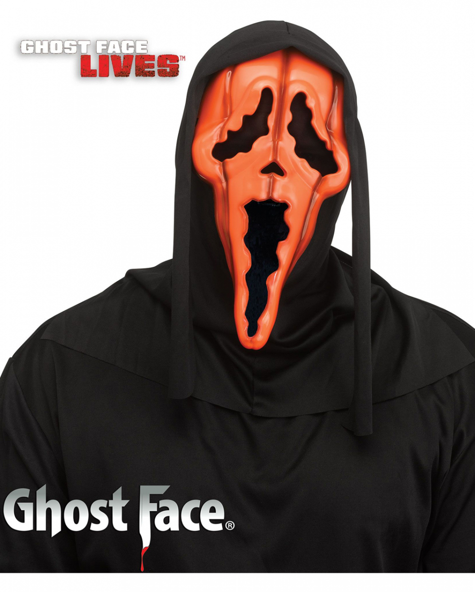 Ghost Face Pumpkin Maske für Scream Kostüme von Karneval Universe