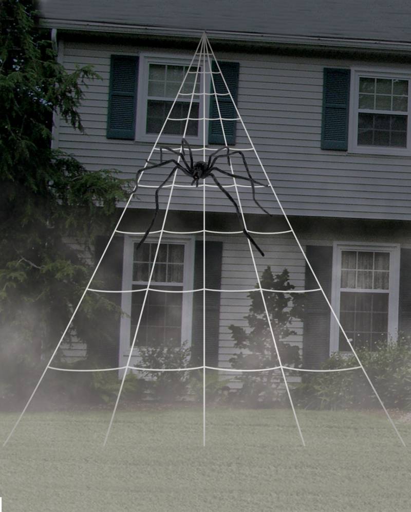 Giant Spider Web Außendekoration 5x5 Meter kaufen von Karneval Universe