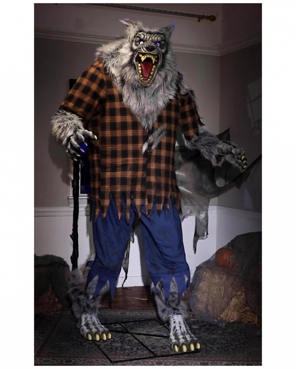Gigantischer Werwolf Halloween Animatronic 220cm ➔ von Karneval Universe
