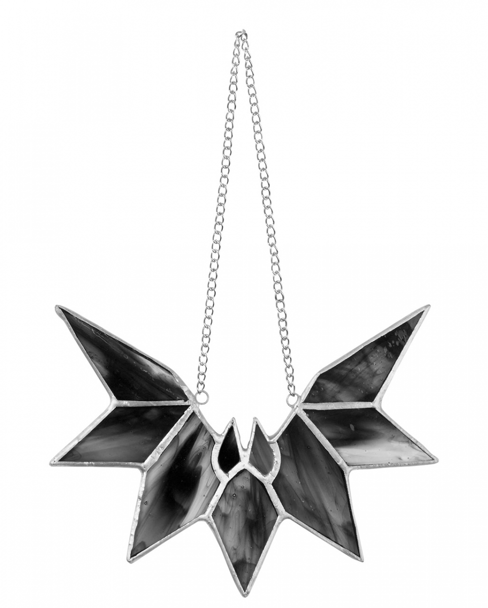 Glas Fledermaus Wanddekoration KILLSTAR  Geschenkidee! von Karneval Universe