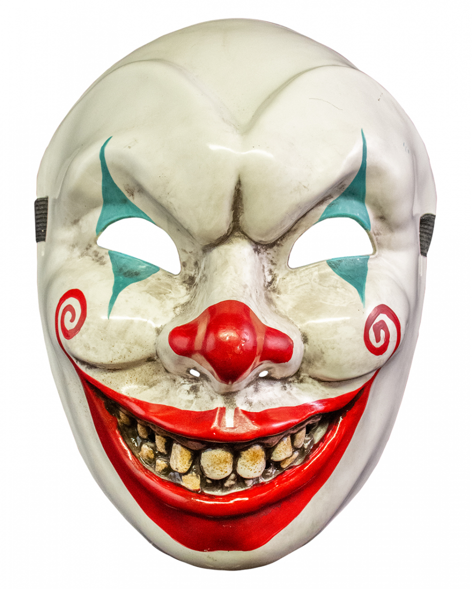 Gnarly der Clown Halloween Maske ordern ★ von Karneval Universe