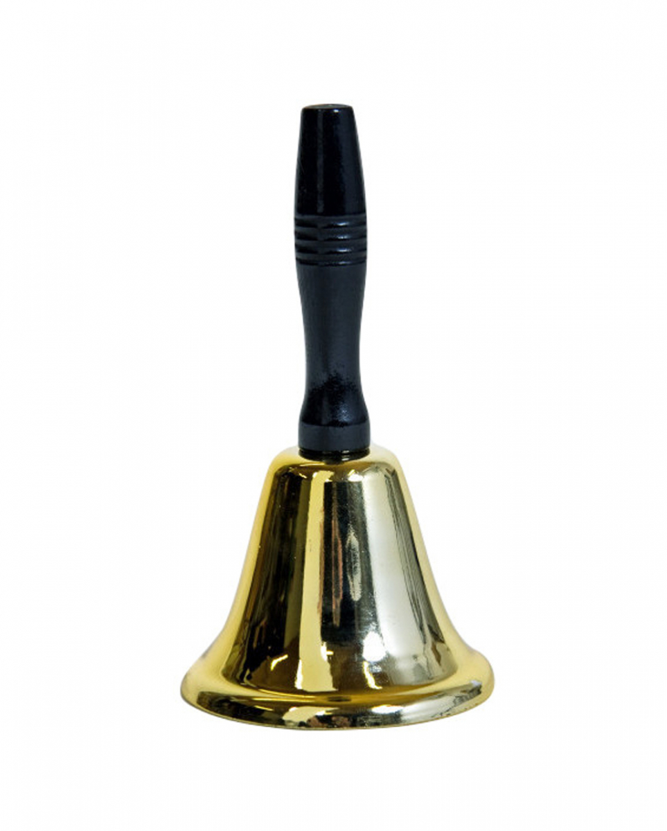 Goldene Weihnachtsglocke 20 cm für die Adventszeit von Karneval Universe