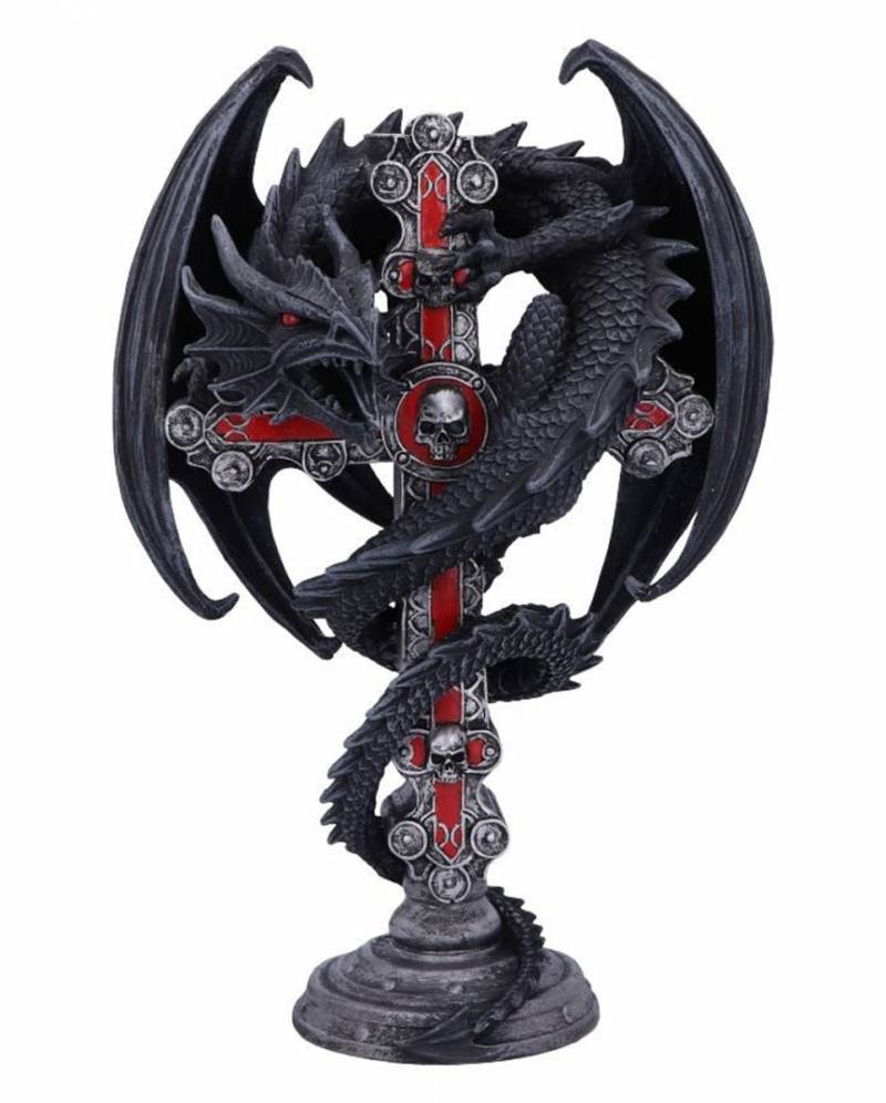 Gothic Drachen Kerzenständer 26,5cm ➔ Geschenkidee! von Karneval Universe