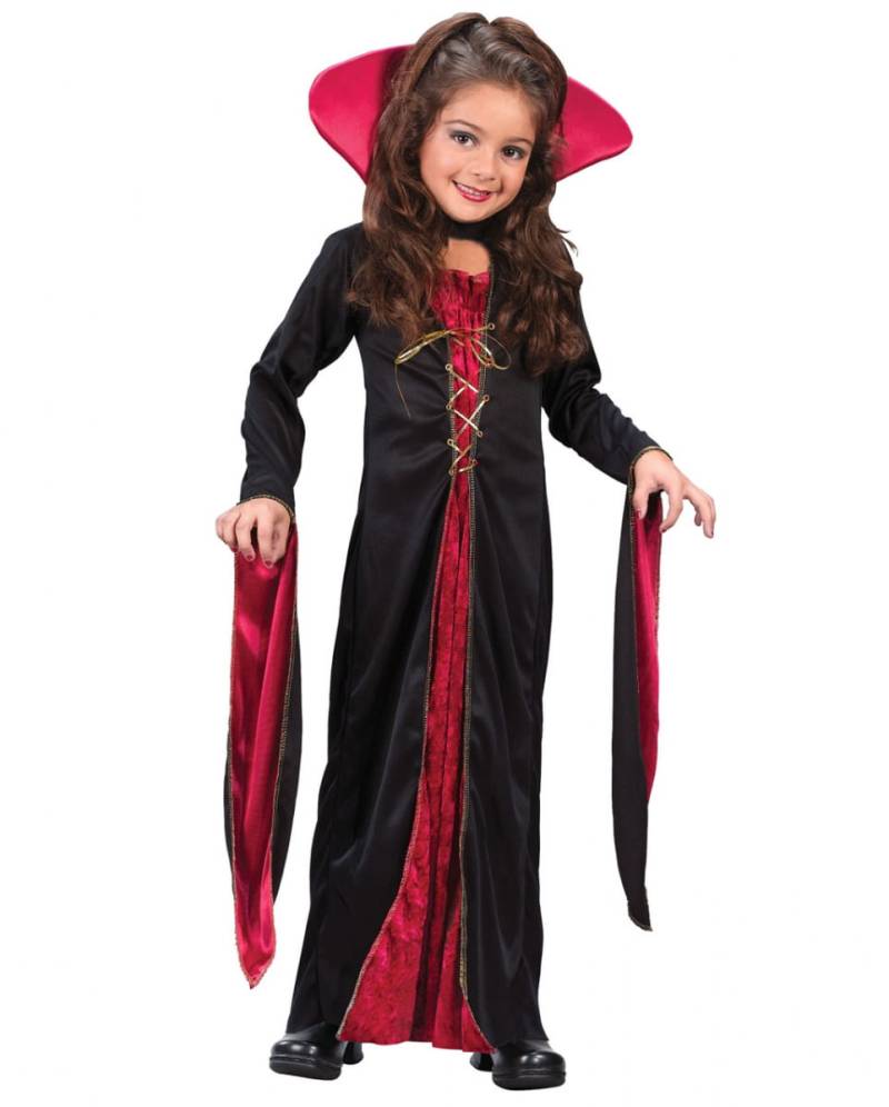 Gräfin Draculina Kostüm Halloween Kinderkostüm M von Karneval Universe