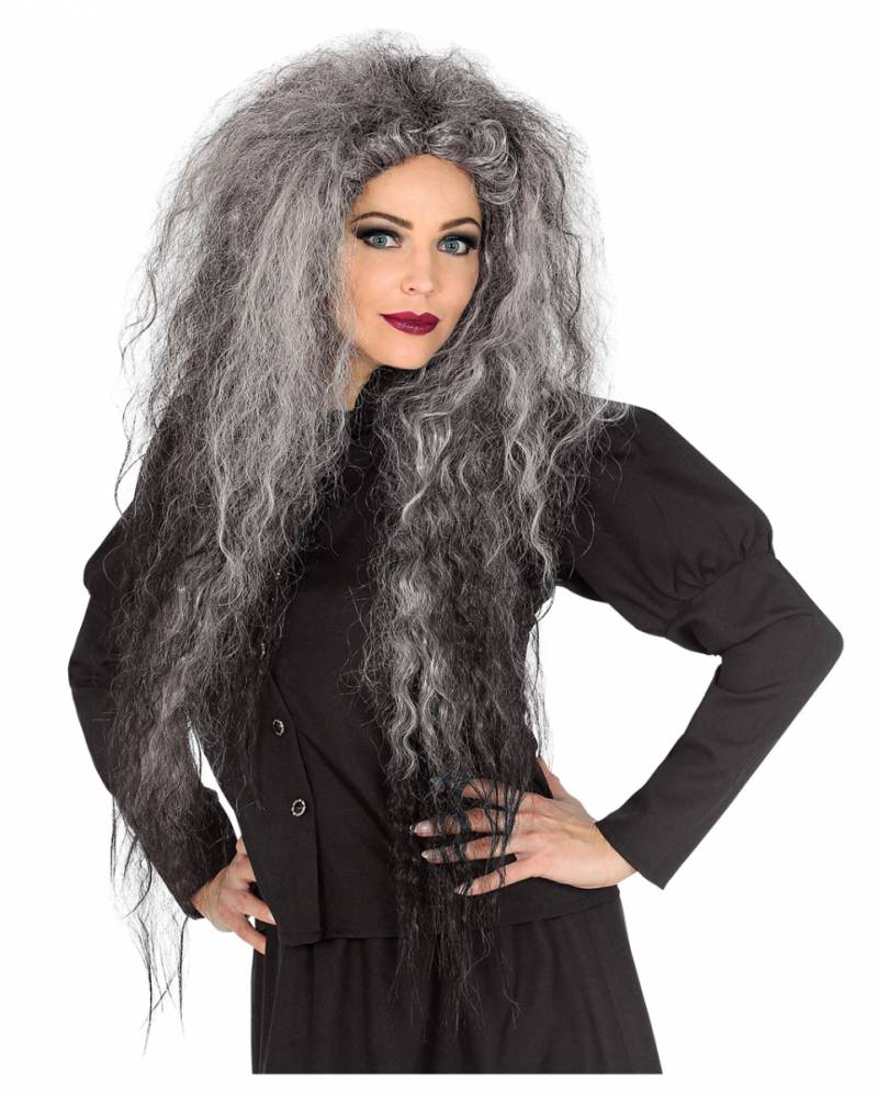 Graue Wilde Hexen Perücke  JETZT online kaufen! von Karneval Universe