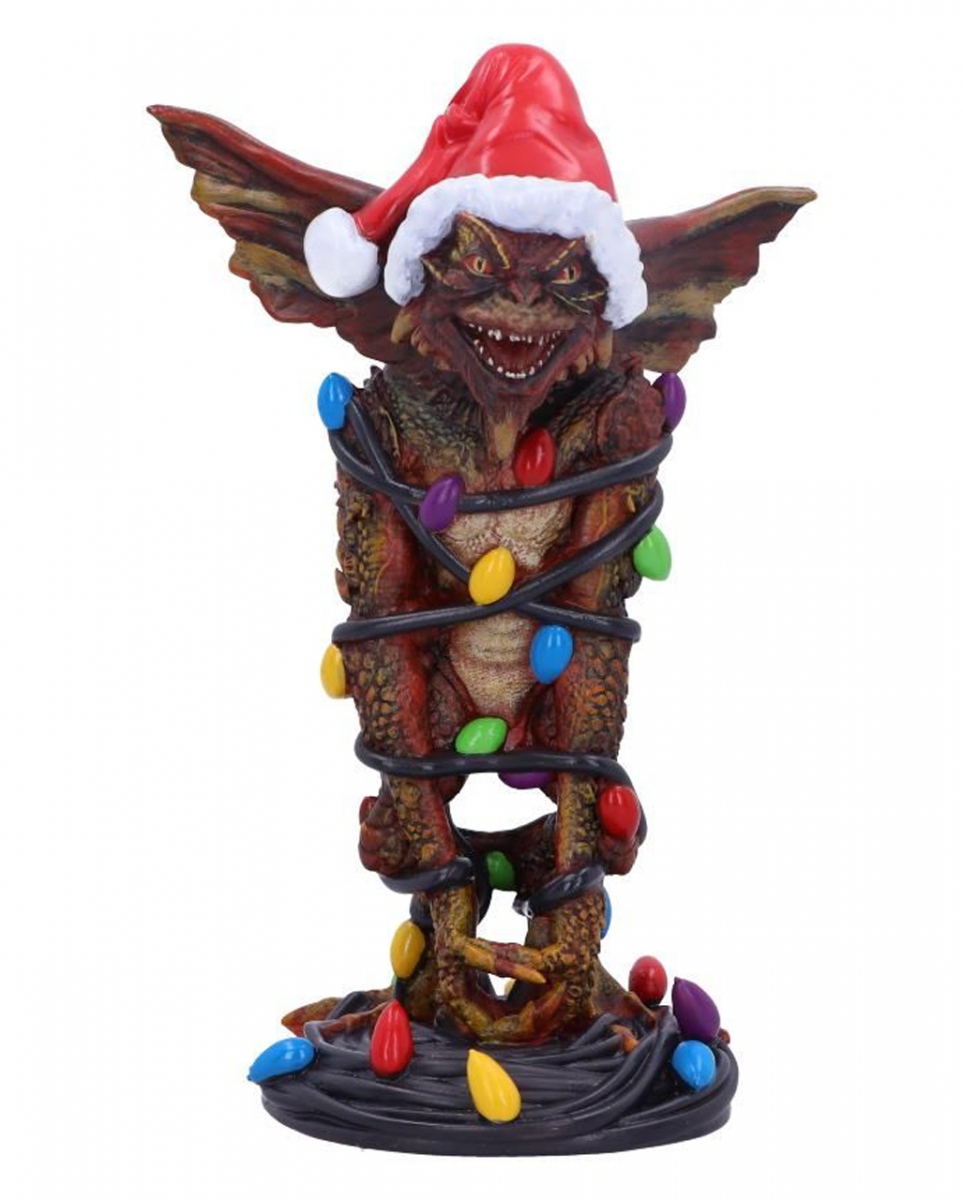 Gremlins Mohawk mit Lichterkette 16cm  Sammelfigur von Karneval Universe