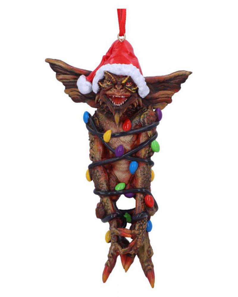 Gremlins Stripe in Lichterkette Christbaumkugel ✪ von Karneval Universe