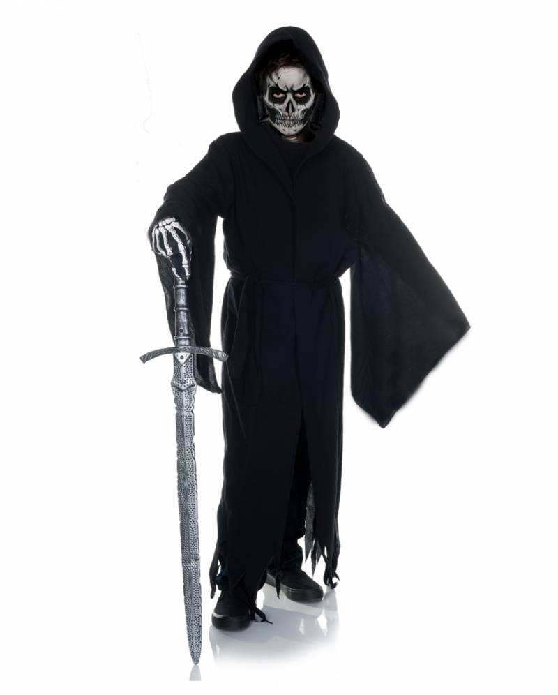 Grim Reaper Fetzenkostüm für Kinder ➔ Halloween S von Karneval Universe