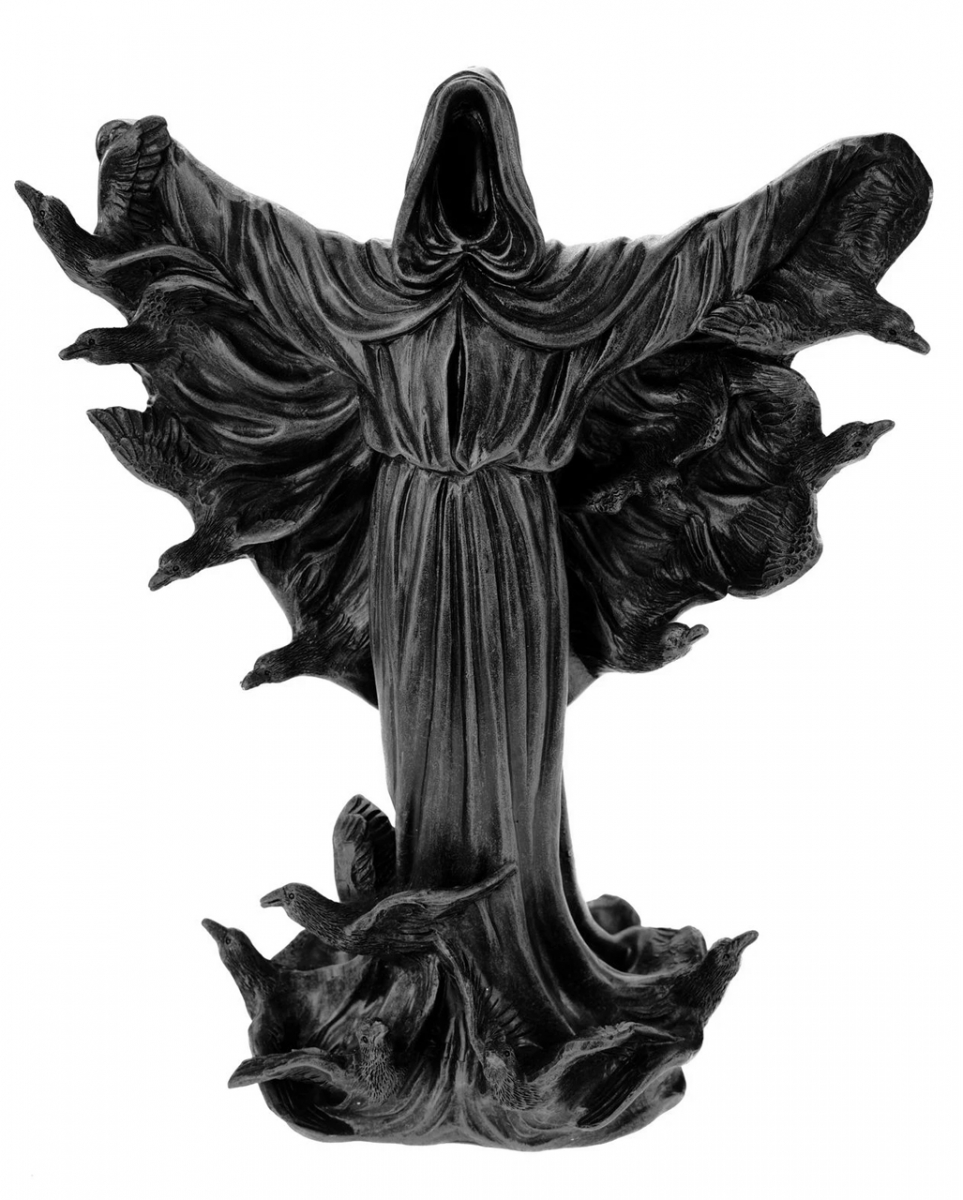 Grim Reaper mit Schwarzen Krähen 29cm  Figur von Karneval Universe
