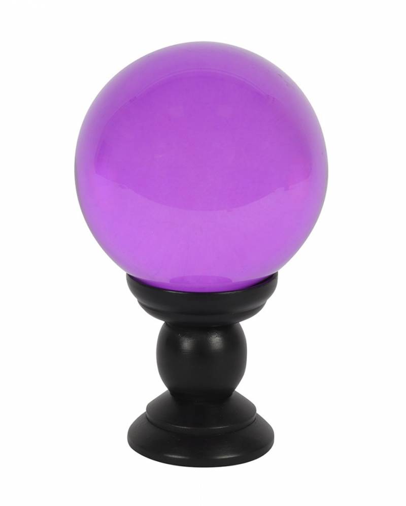 Große Violette Wahrsagekugel mit Ständer bestellen von Karneval Universe