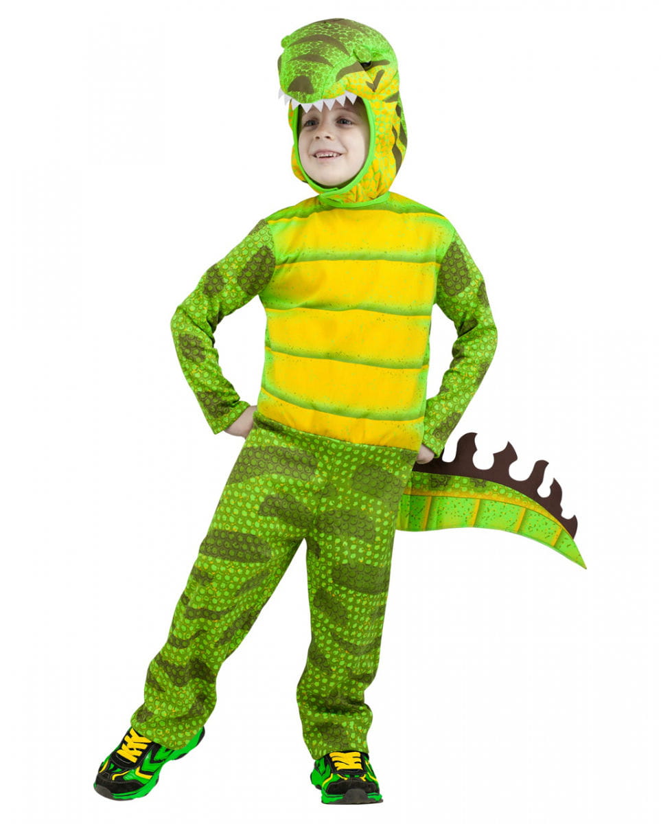 Grünes Kinderkostüm T-Rex Dinosaurier kaufen XL von Karneval Universe