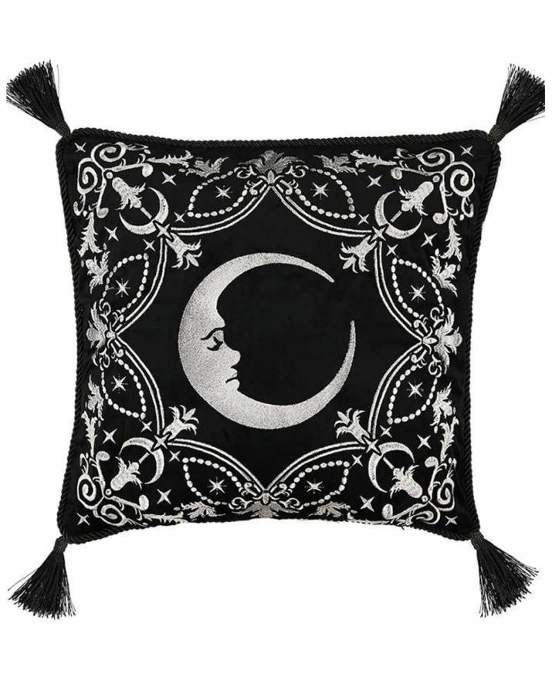Halbmond mit Ornamenten Kissenbezug 45x45cm ★ von Karneval Universe
