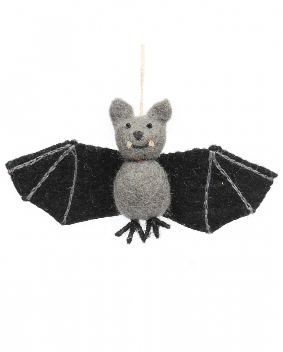 Halloween Fledermaus aus Wollfilz als Geschenkidee! von Karneval Universe
