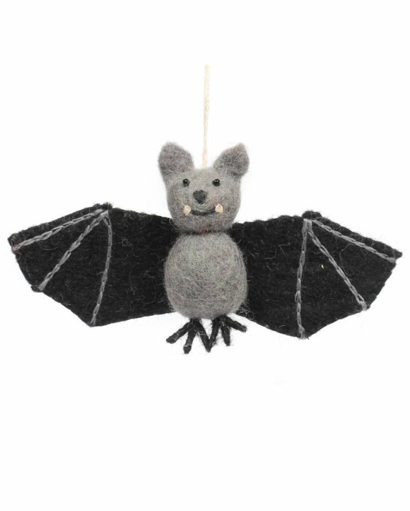 Halloween Fledermaus aus Wollfilz als Geschenkidee! von Karneval Universe