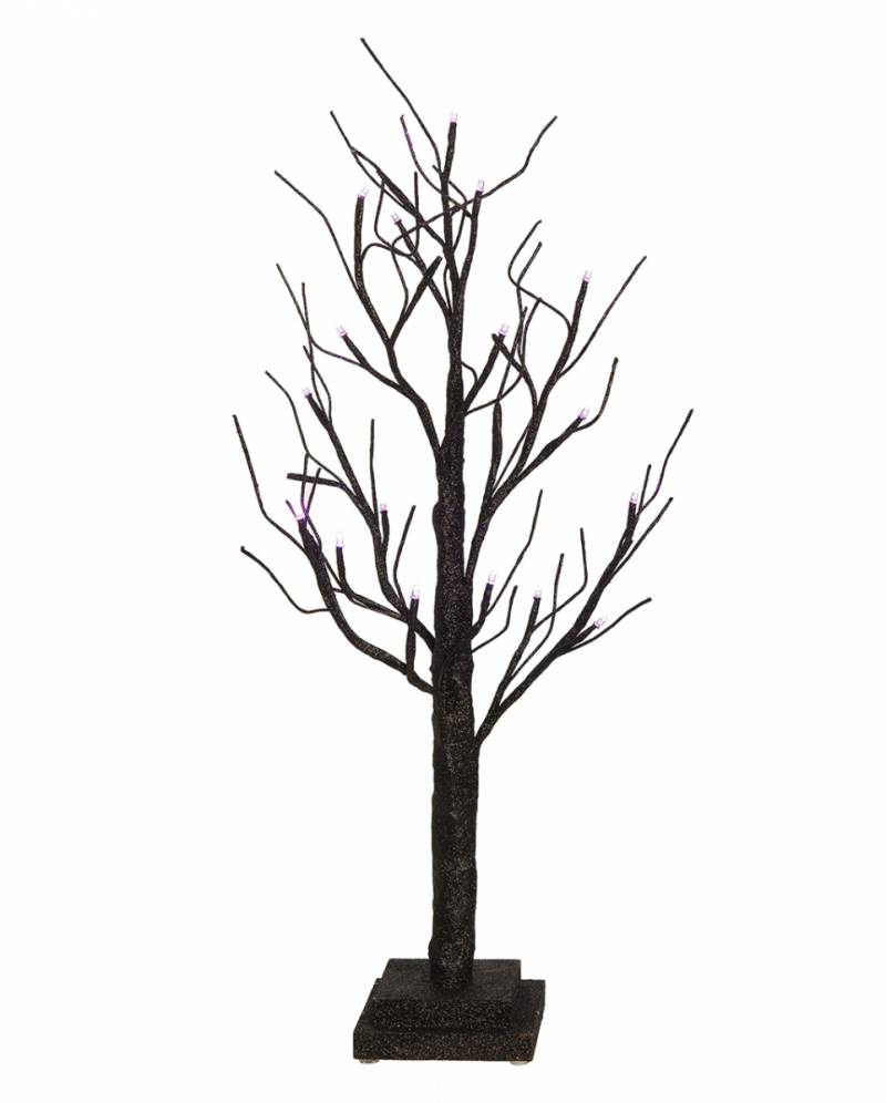 Halloween Glitzer Baum leuchtend 75cm ➔ von Karneval Universe