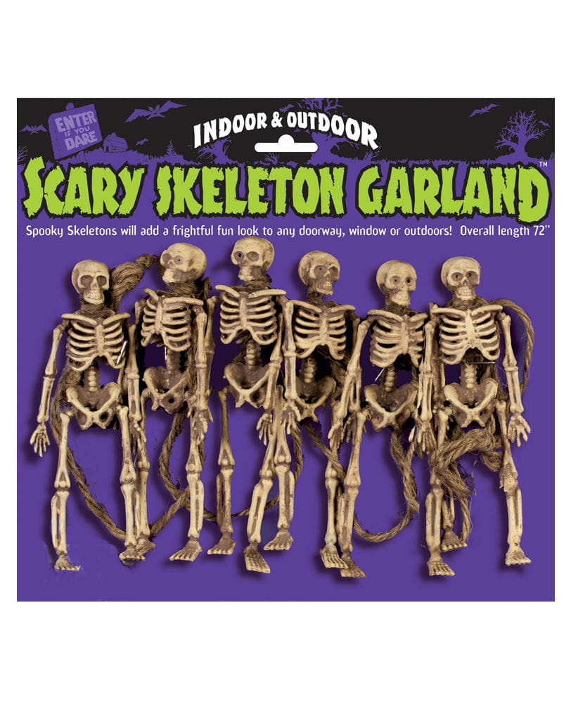 Halloween Skelett Girlande 182cm Halloween Dekoration mit Skelett Halloween Skelett Girlande 182cm Halloween Dekoration mit Skelett von Karneval Universe