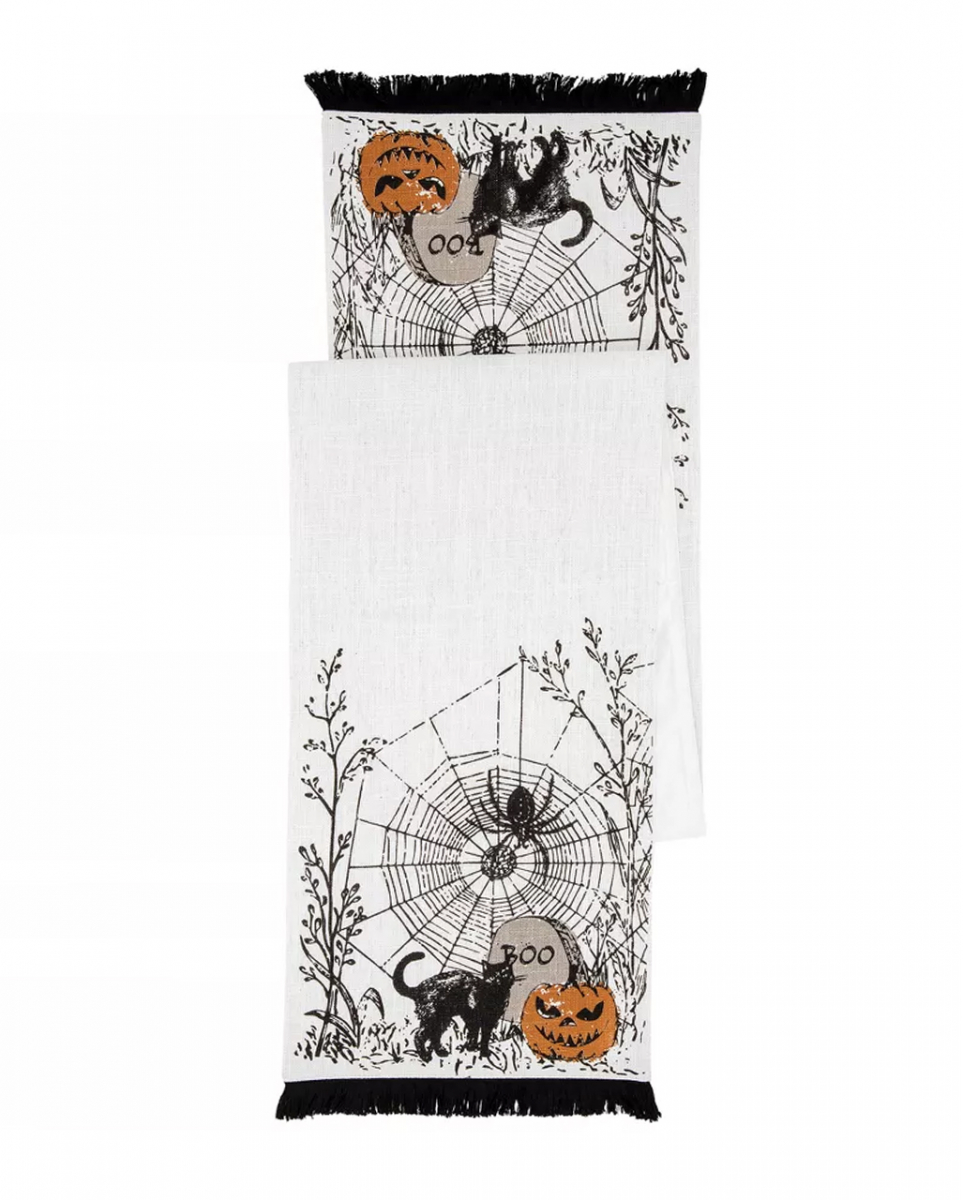 Halloween Tischläufer Vintage 182 cm JETZT shoppen von Karneval Universe