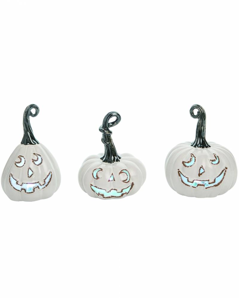 Halloween Vintage Keramik Kürbis mit LED ★ von Karneval Universe