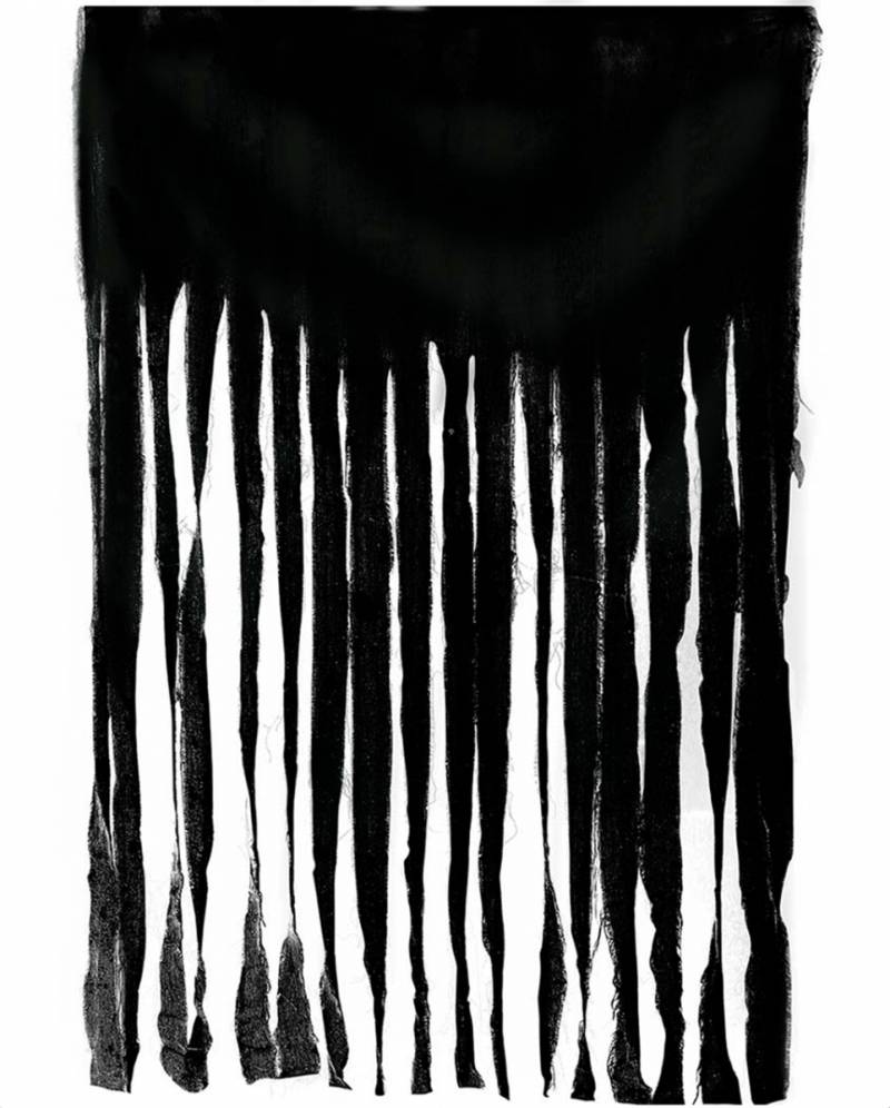 Halloween Vorhang Schwarz 100x200cm  JETZT bestellen! von Karneval Universe