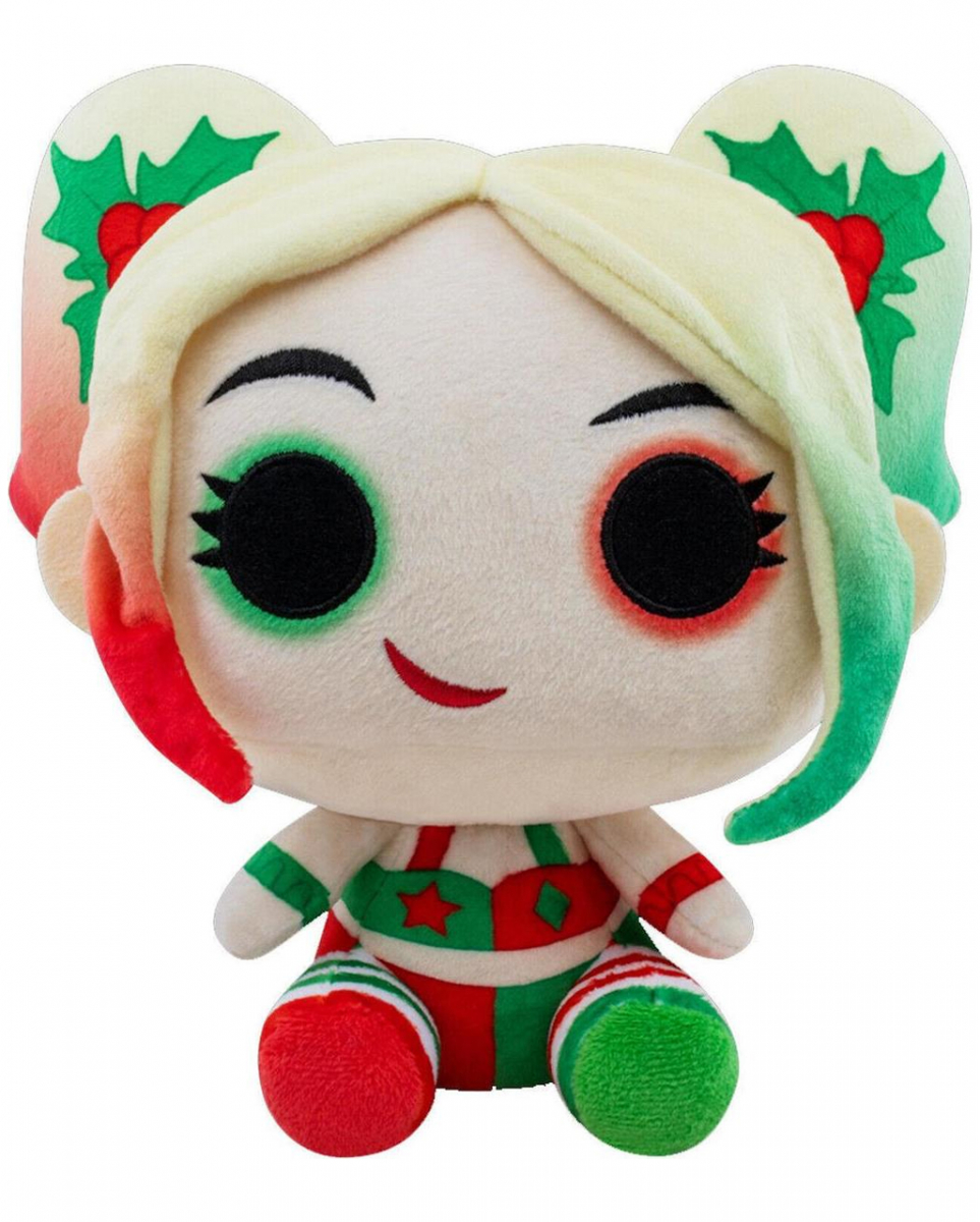 Harley Quinn DC Super Heroes Holiday Funko POP! Plushie ➔ von Karneval Universe