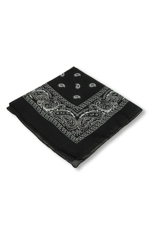 Heavy Metal Bandana -Motorrad Kopftuch-schwarz weißes Bandana von Karneval Universe