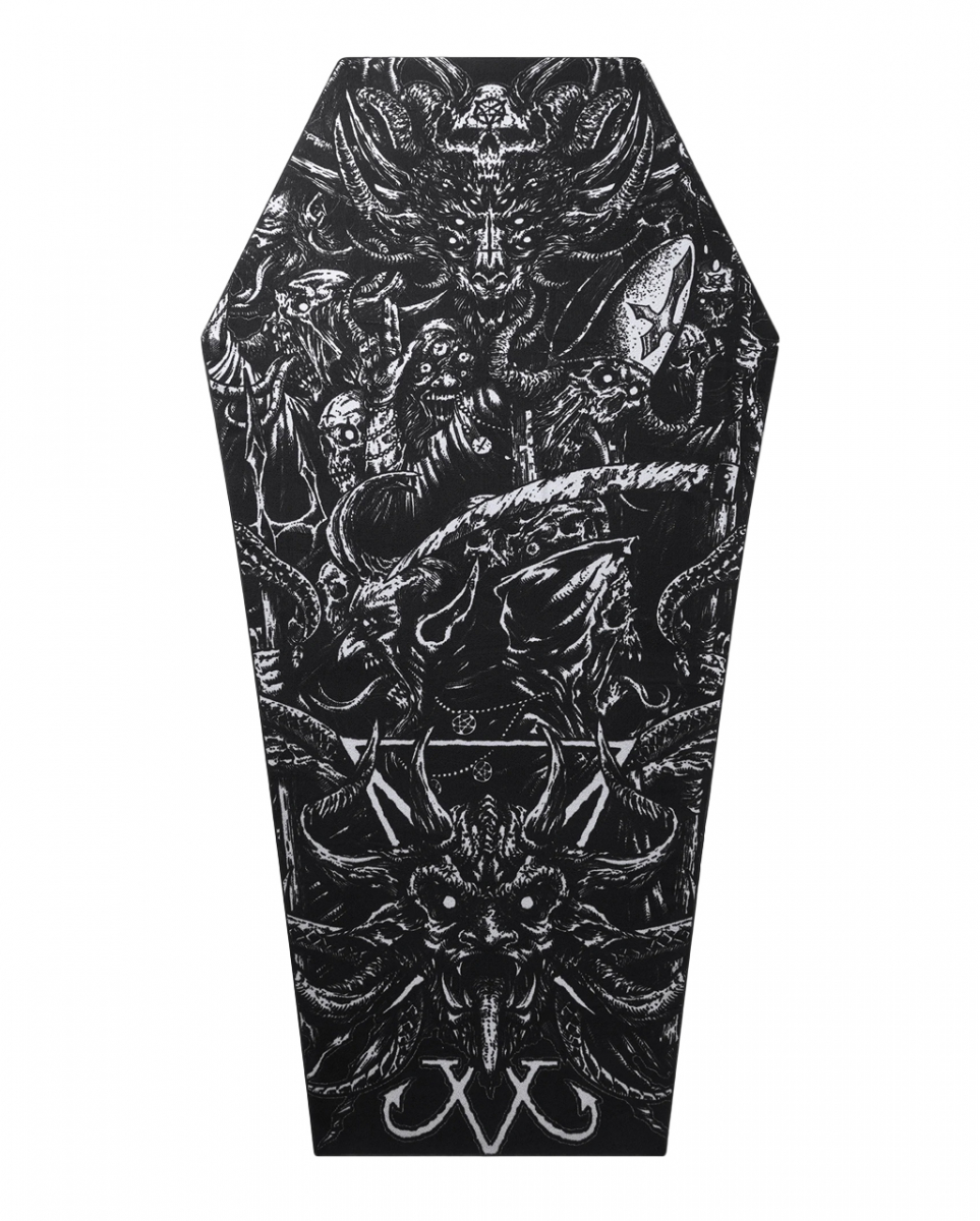 Heavy & Doomed Strandtuch KILLSTAR ★ Gothic Badetuch von Karneval Universe