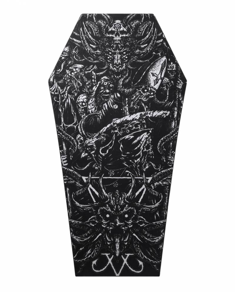 Heavy & Doomed Strandtuch KILLSTAR ★ Gothic Badetuch von Karneval Universe