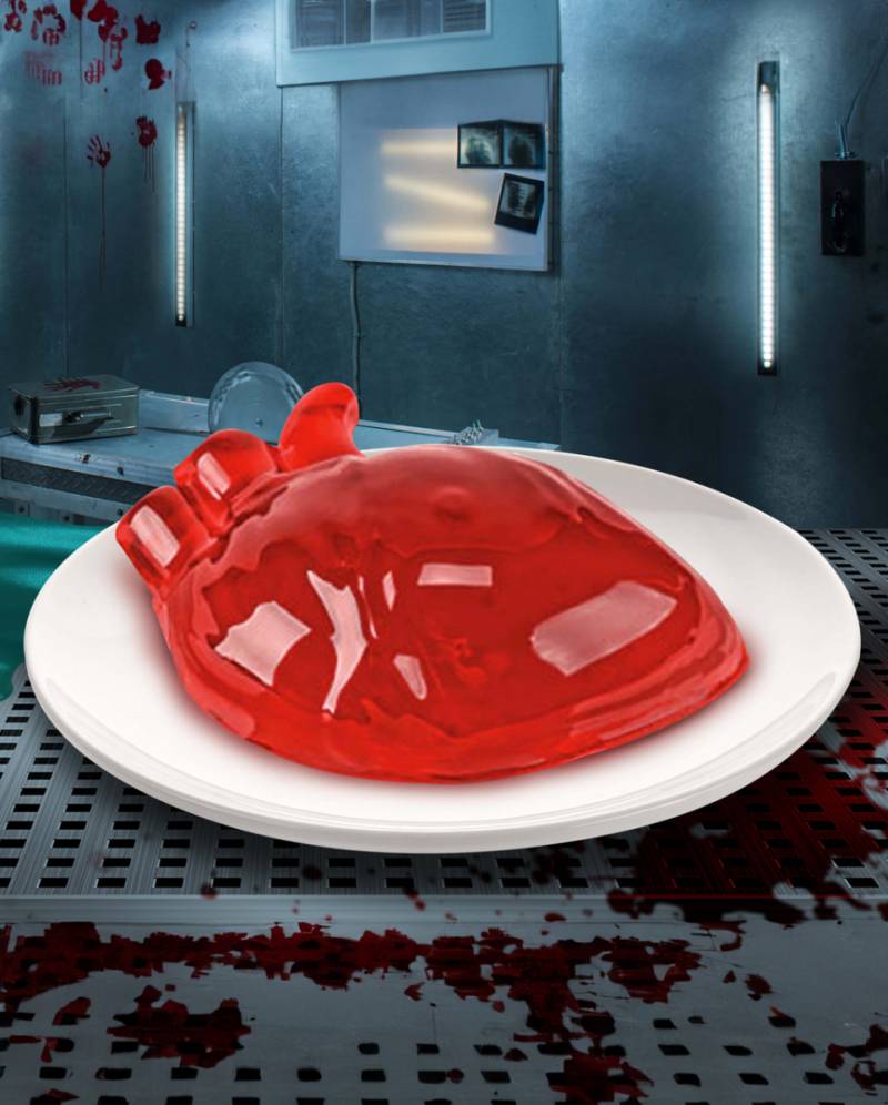 Herz Pudding-Form für Halloween von Karneval Universe