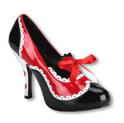 Herzkönigin Pumps  Märchenhafte Kostümschuhe 36 von Karneval Universe
