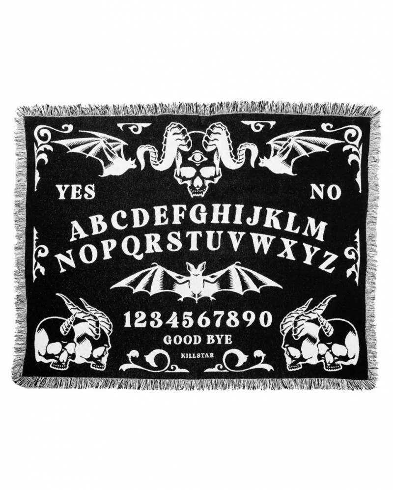 Spirit Board Tagesdecke KILLSTAR  Gothic Homeware von Karneval Universe