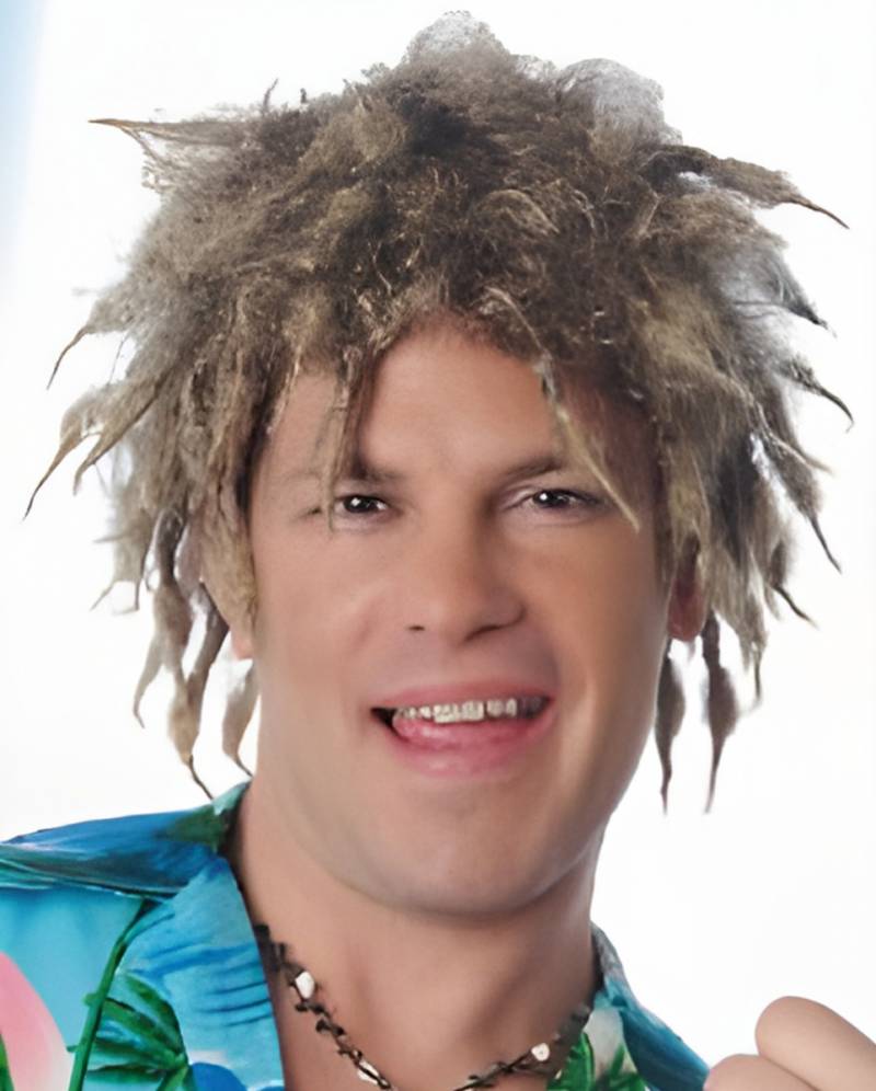 High Surfer Boy Perücke für Mottoparty & Fasching von Karneval Universe