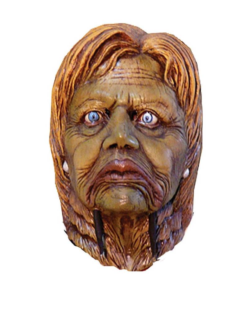 Hillary Clinton Ungeheuer Maske  Prominenten Maske für Halloween von Karneval Universe