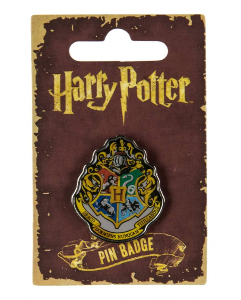 Hogwarts Pin Harry Potter als Kostümzubehör von Karneval Universe