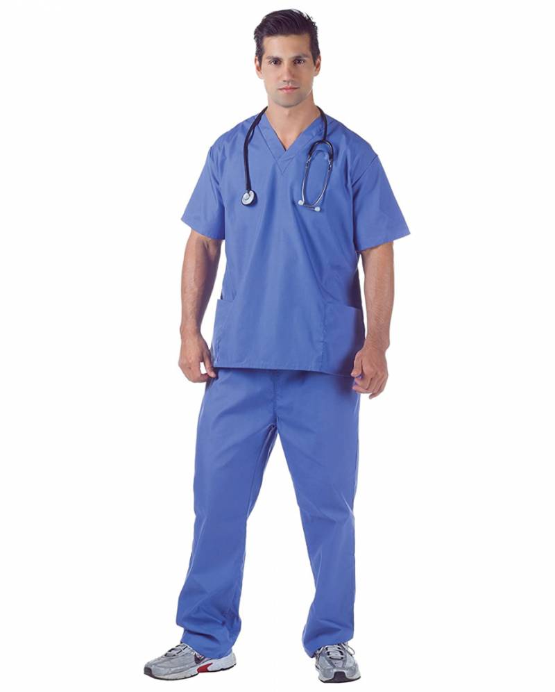 Hospital Scrubs Chirurgen Kostüm von Karneval Universe